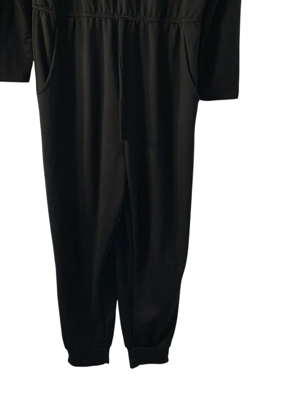 No Boundaries Black Cross-Back Jumpsuit - Picture 2 of 6